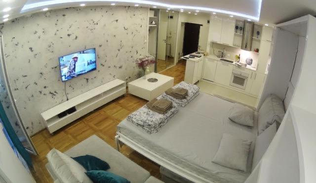 Babilon Appartement Belgrado Buitenkant foto